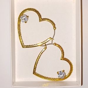 Juicy Couture Heart Shaped Earrings